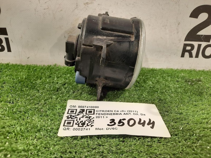 Fendinebbia ANT DX 8687410080 Citroen C4 II 2011