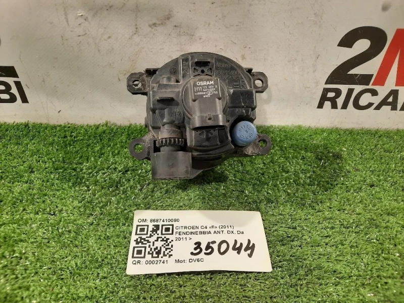 Fendinebbia ANT DX 8687410080 Citroen C4 II 2011
