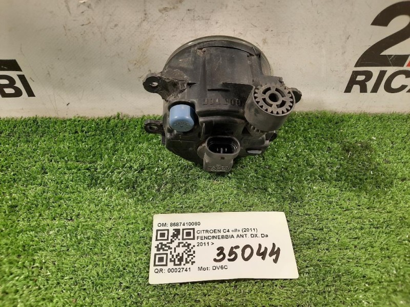 Fendinebbia ANT DX 8687410080 Citroen C4 II 2011