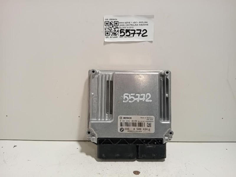 Centralina Iniezione 8506434 Bmw Serie 1 E87 Berlina 2005