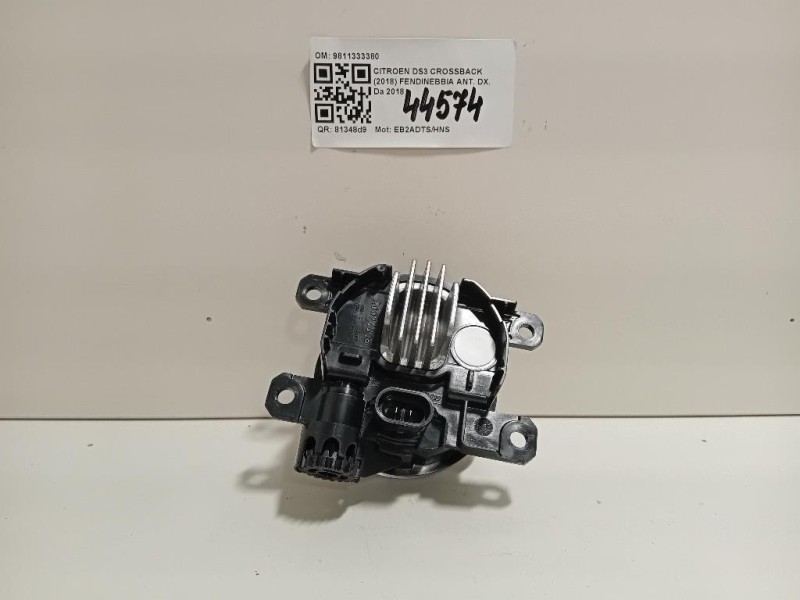 Fendinebbia ANT DX 9811333380 Citroen DS3 Crossback 2018