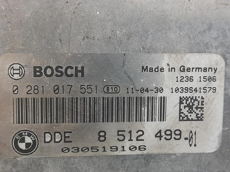 Centralina Iniezione 851249901 Bmw Serie 1 E88 Cabrio 2005