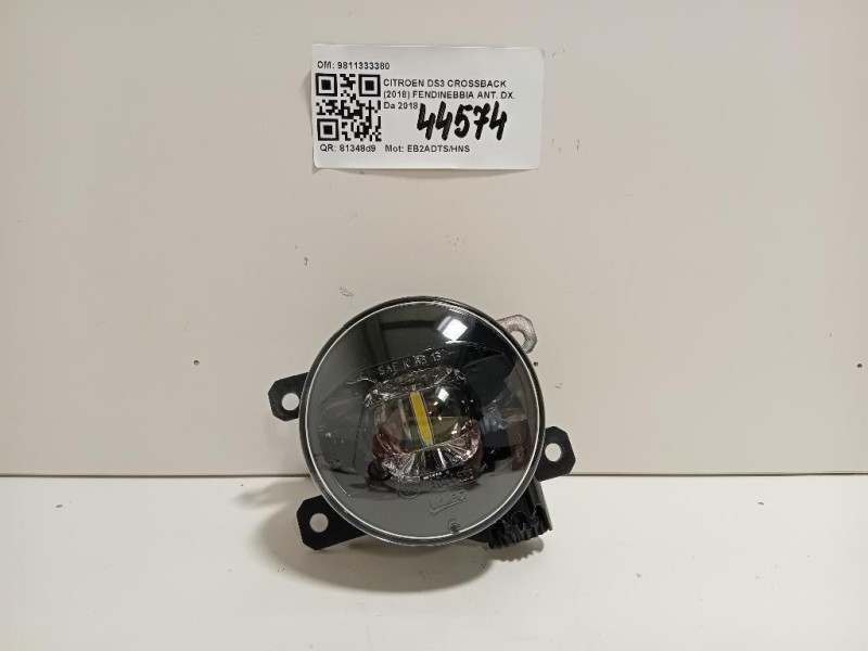 Fendinebbia ANT DX 9811333380 Citroen DS3 Crossback 2018
