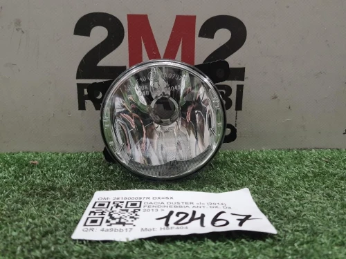 Fendinebbia ANT DX 261500097R DXSX Dacia Duster I 2014