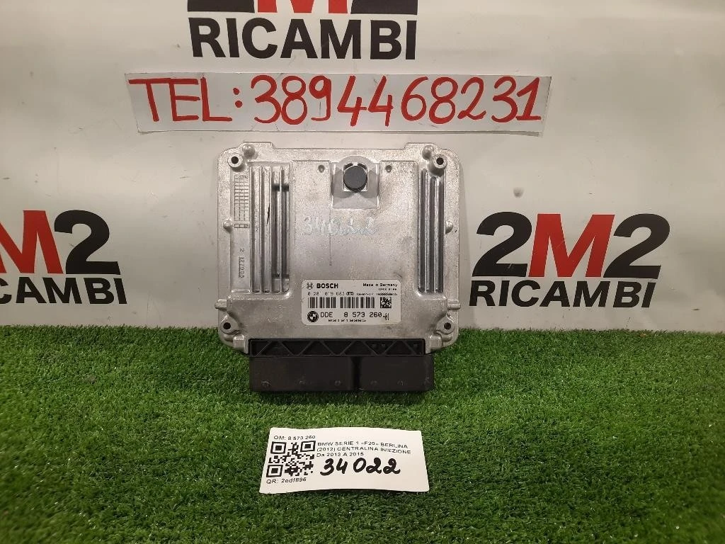 Centralina Iniezione 8 573 260 Bmw Serie 1 F20 Berlina 2012