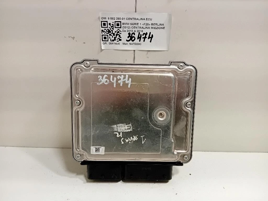 Centralina Iniezione 8 582 280-01 CENTRALINA ECU Bmw Serie 1 F20 Berlina 2012