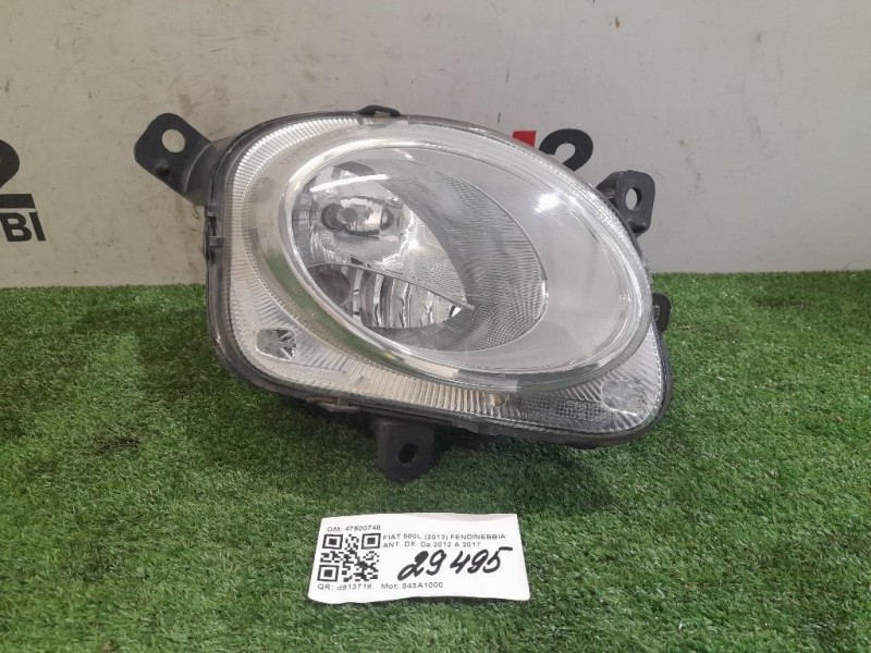 Fendinebbia ANT DX 47500748 Fiat 500L 2013