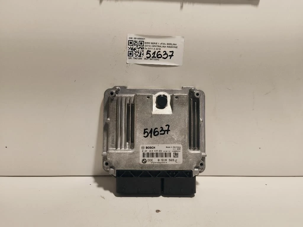 Centralina Iniezione 851856901 Bmw Serie 1 F20 Berlina 2012