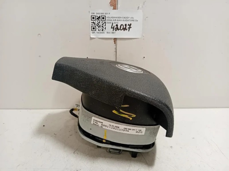 Air-bag Guidatore 2K0880201A4EC Volkswagen Caddy III 2004