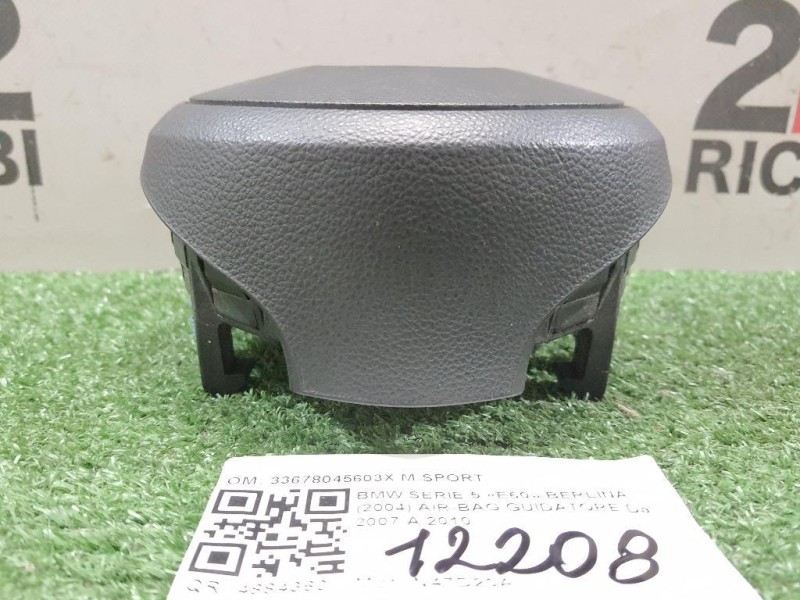 Air-bag Guidatore 33678045603X M SPORT Bmw Serie 5 E60 Berlina 2004