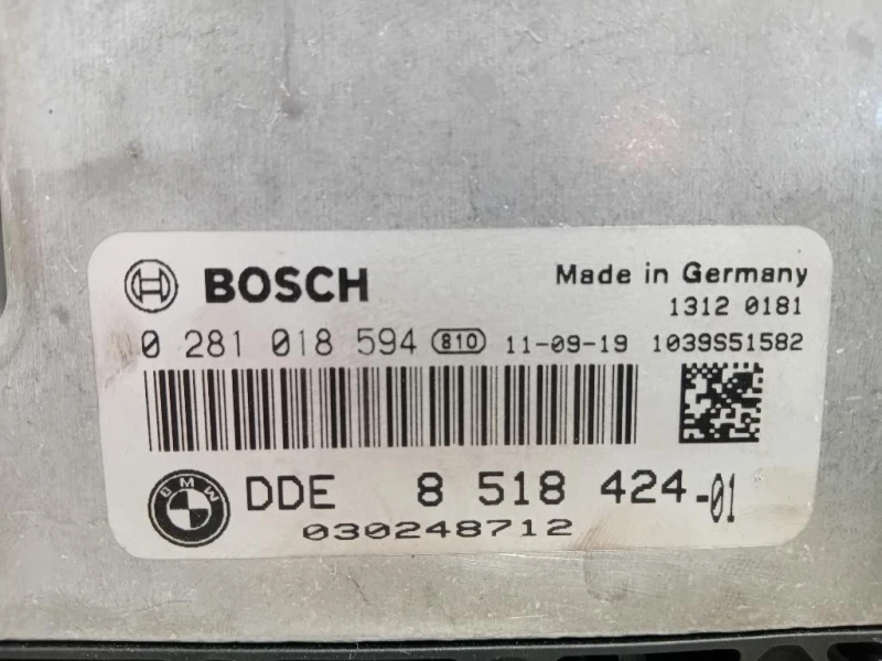 Centralina Iniezione 8518424-01 Bmw Serie 1 F20 Berlina 2012