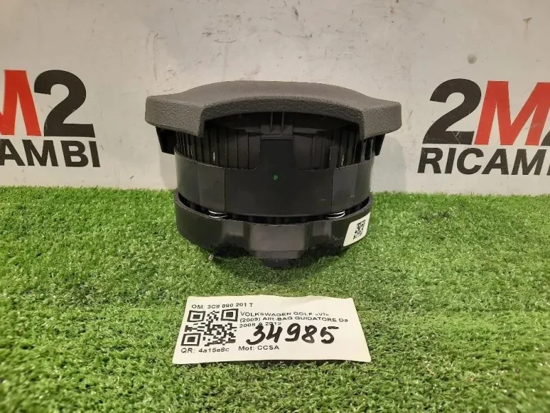Air-bag Guidatore 3C8880201T Volkswagen GOLF VI 2009