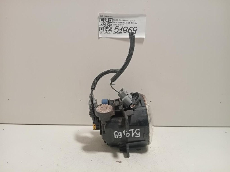 Fendinebbia ANT DX 89500181 Ford Ecosport 2013