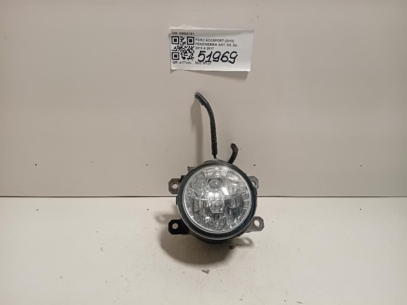 Fendinebbia ANT DX 89500181 Ford Ecosport 2013