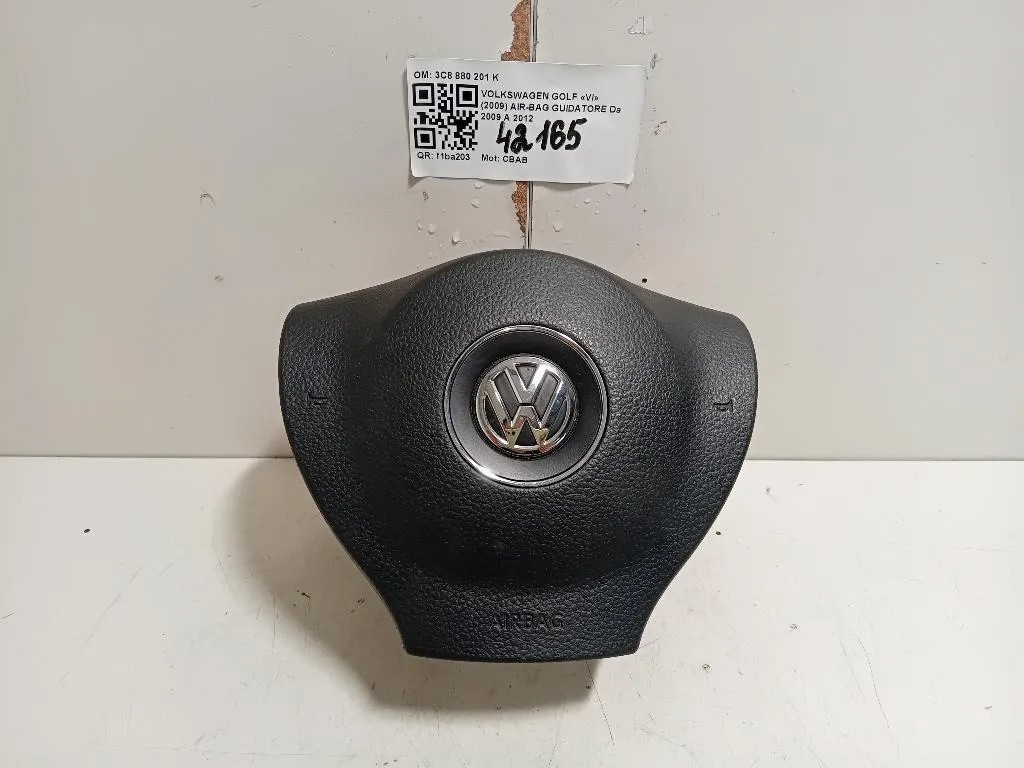 Air-bag Guidatore 3C8880201K Volkswagen GOLF VI 2009