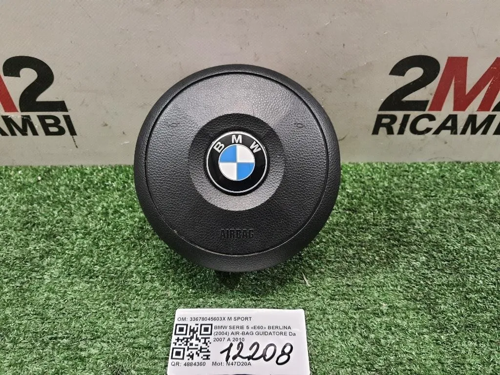 Air-bag Guidatore 33678045603X M SPORT Bmw Serie 5 E60 Berlina 2004