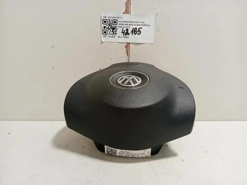 Air-bag Guidatore 3C8880201K Volkswagen GOLF VI 2009