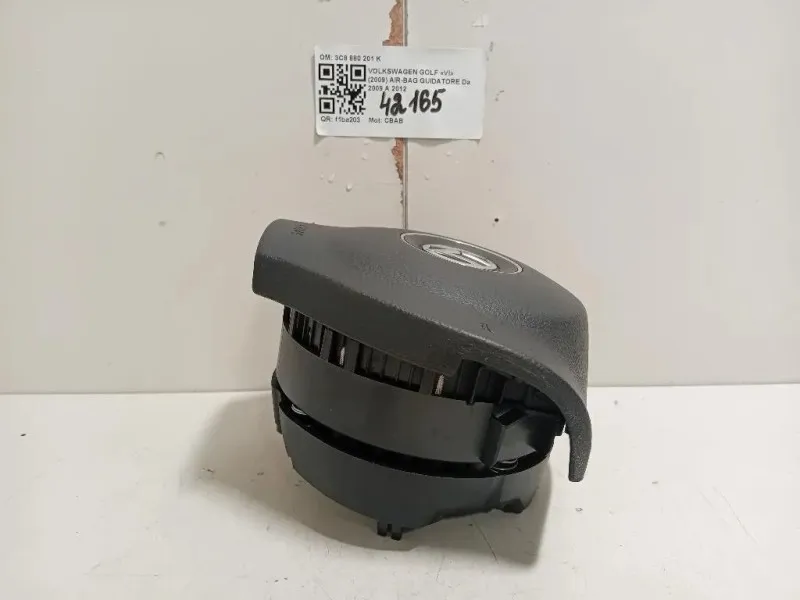 Air-bag Guidatore 3C8880201K Volkswagen GOLF VI 2009