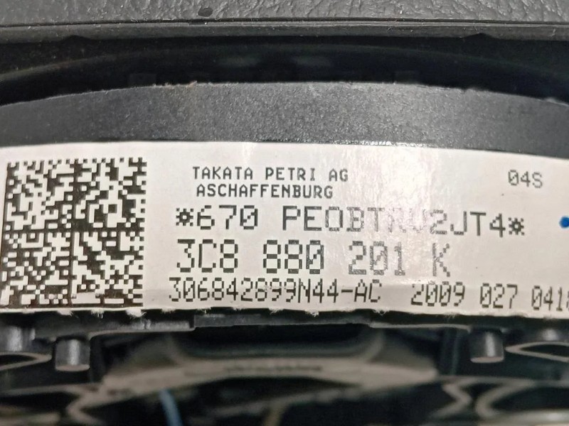 Air-bag Guidatore 3C8880201K Volkswagen GOLF VI 2009