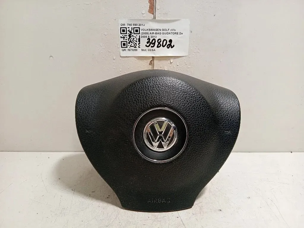 Air-bag Guidatore 7N0890201J Volkswagen GOLF VI 2009