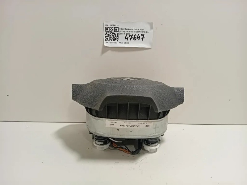 Air-bag Guidatore 34079778 Volkswagen GOLF VI 2009