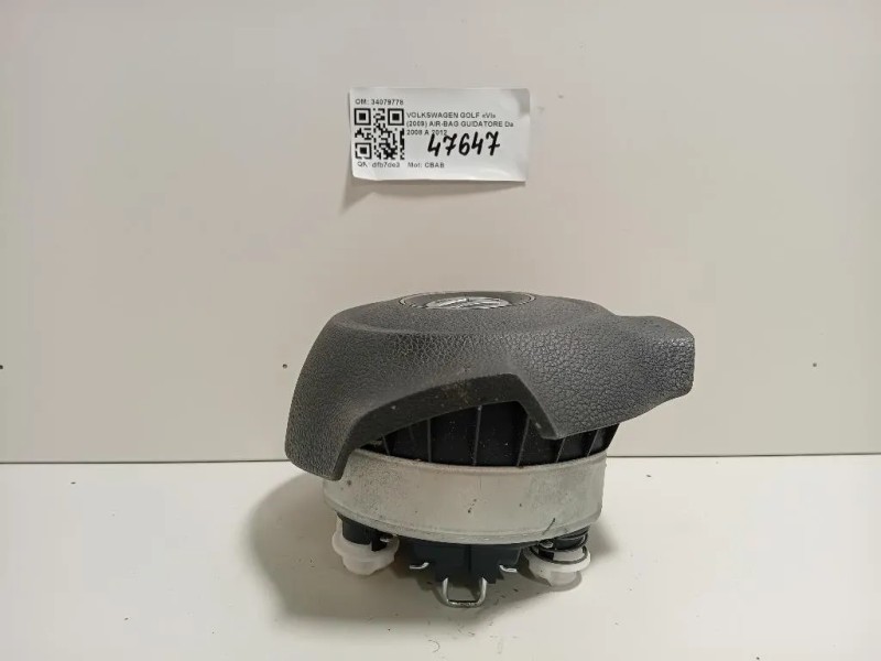 Air-bag Guidatore 34079778 Volkswagen GOLF VI 2009