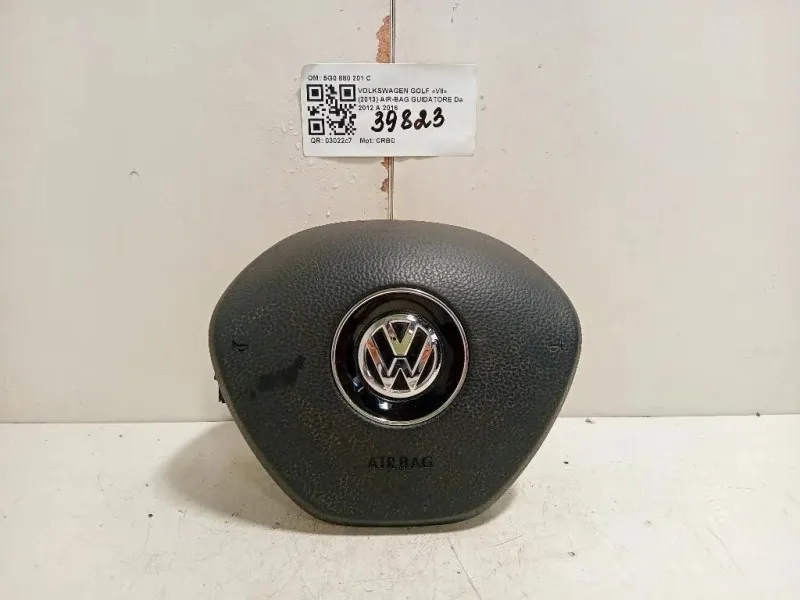 Air-bag Guidatore 5G0 880 201 C Volkswagen GOLF VII 2013