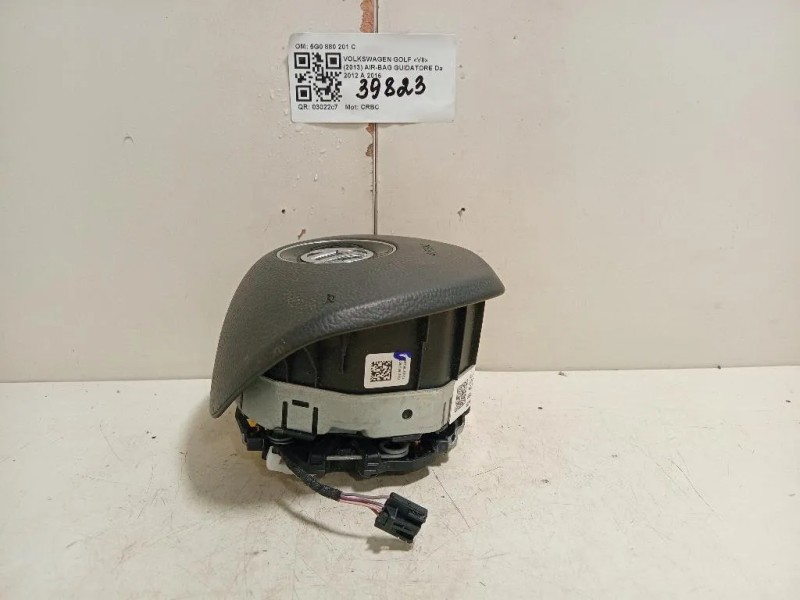 Air-bag Guidatore 5G0 880 201 C Volkswagen GOLF VII 2013