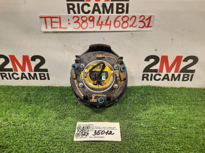 Air-bag Guidatore 33678045602U Bmw Serie 5 E60 Berlina 2004