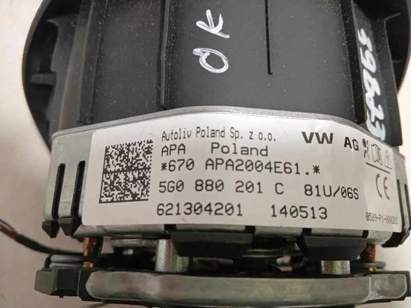 Air-bag Guidatore 5G0 880 201 C Volkswagen GOLF VII 2013