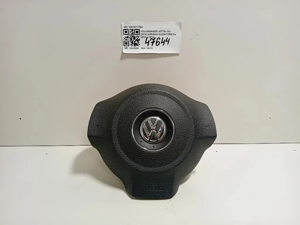 Air-bag Guidatore 34079777BA Volkswagen Jetta IV 2010