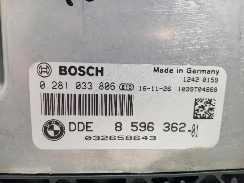 Centralina Iniezione 8596362-01 Bmw Serie 1 F20 Berlina 2015