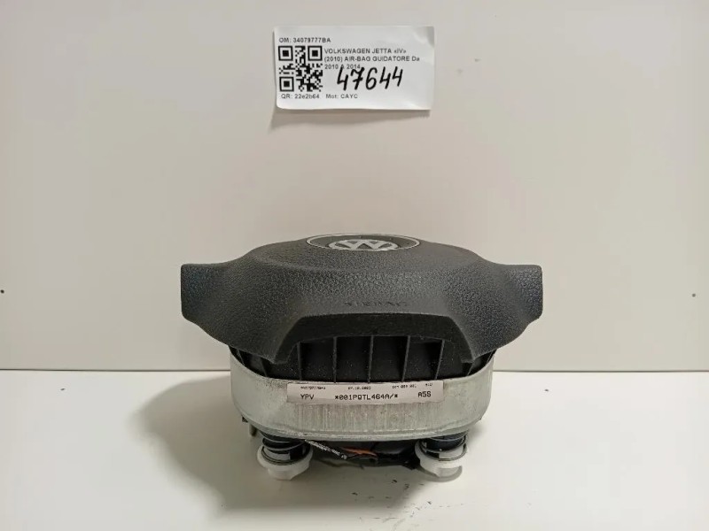 Air-bag Guidatore 34079777BA Volkswagen Jetta IV 2010