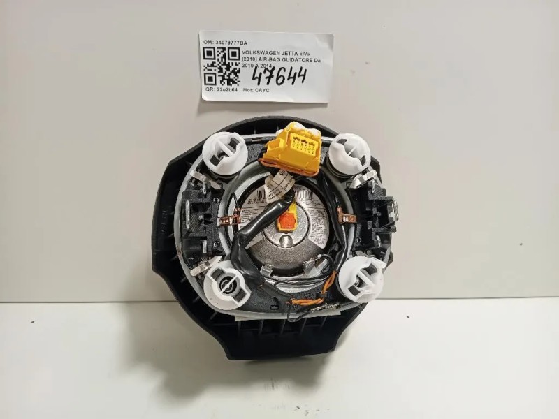 Air-bag Guidatore 34079777BA Volkswagen Jetta IV 2010