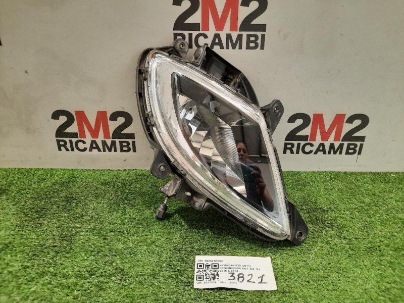 Fendinebbia ANT DX 922021K000 Hyundai IX20 2011