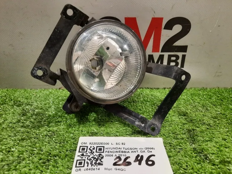 Fendinebbia ANT DX 922022E000 Hyundai Tucson I 2005