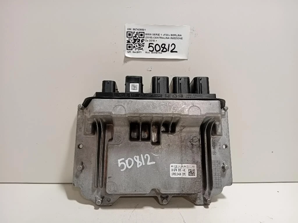 Centralina Iniezione 867426501 Bmw Serie 1 F20 Berlina 2015
