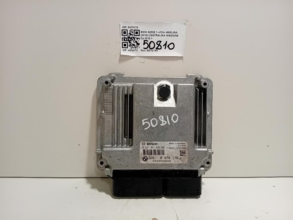 Centralina Iniezione 8470176 Bmw Serie 1 F20 Berlina 2015