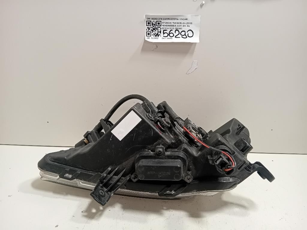 Fendinebbia ANT DX 92202-D76 Hyundai Tucson II 2015