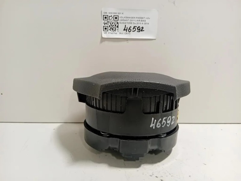 Air-bag Guidatore 3C8 880 201 K Volkswagen Passat VI Variant 2011