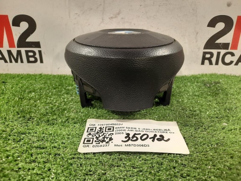 Air-bag Guidatore 33678045602U Bmw Serie 5 E60 Berlina 2004