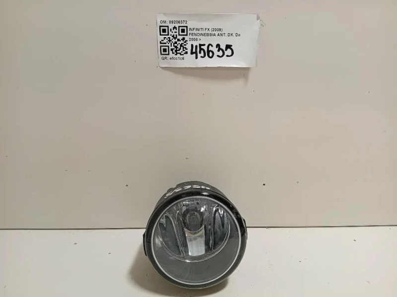 Fendinebbia ANT DX 89206372 Infiniti FX 2009
