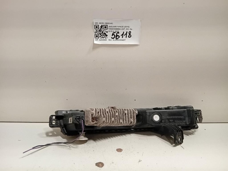 Fendinebbia ANT DX HK83-15200-AC Jaguar F-pace 2015
