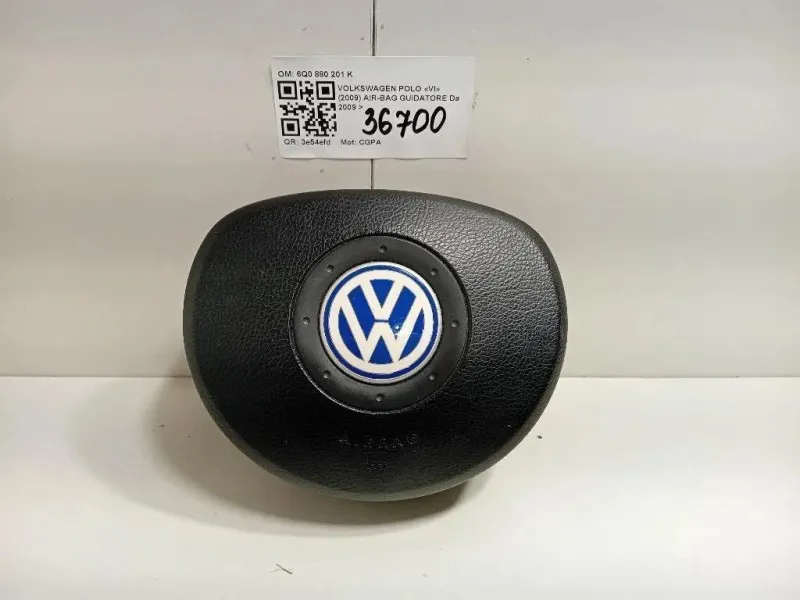 Air-bag Guidatore 6Q0 880 201 K Volkswagen POLO VI 2009