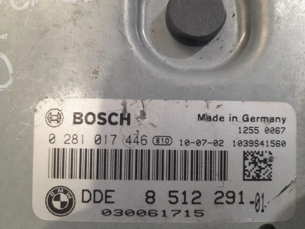 Centralina Iniezione 8512291 Bmw Serie 3 E90 Berlina 2005