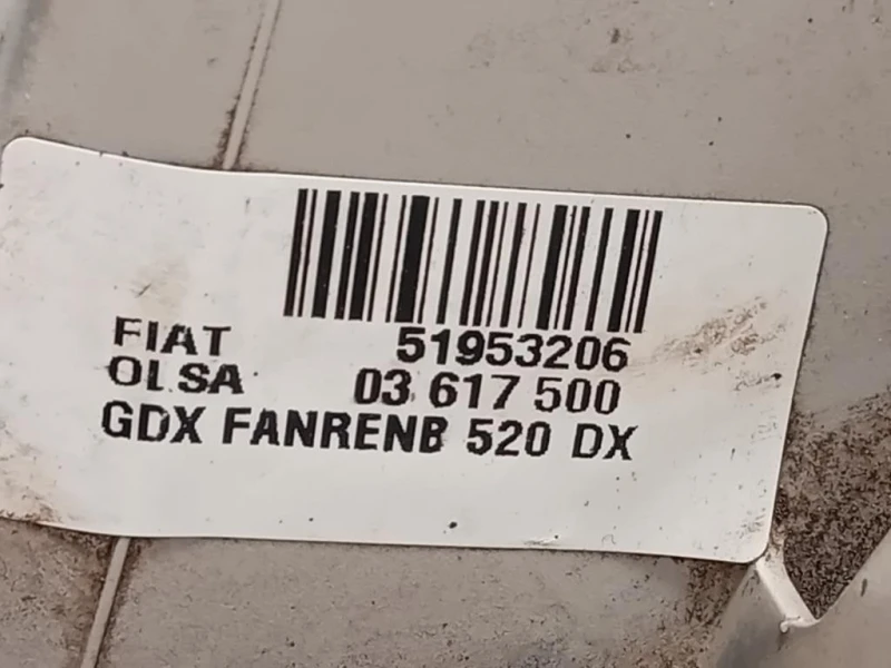 Fendinebbia ANT DX 51953206 Jeep Renegade 2015