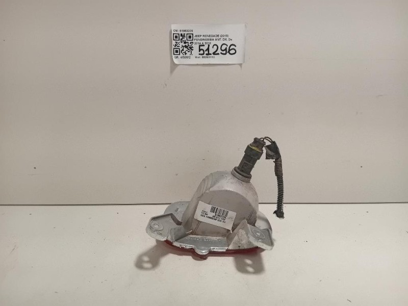Fendinebbia ANT DX 51953206 Jeep Renegade 2015