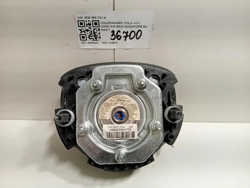 Air-bag Guidatore 6Q0 880 201 K Volkswagen POLO VI 2009