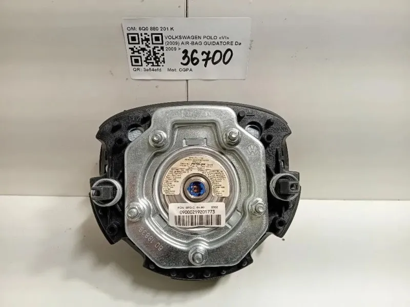 Air-bag Guidatore 6Q0 880 201 K Volkswagen POLO VI 2009
