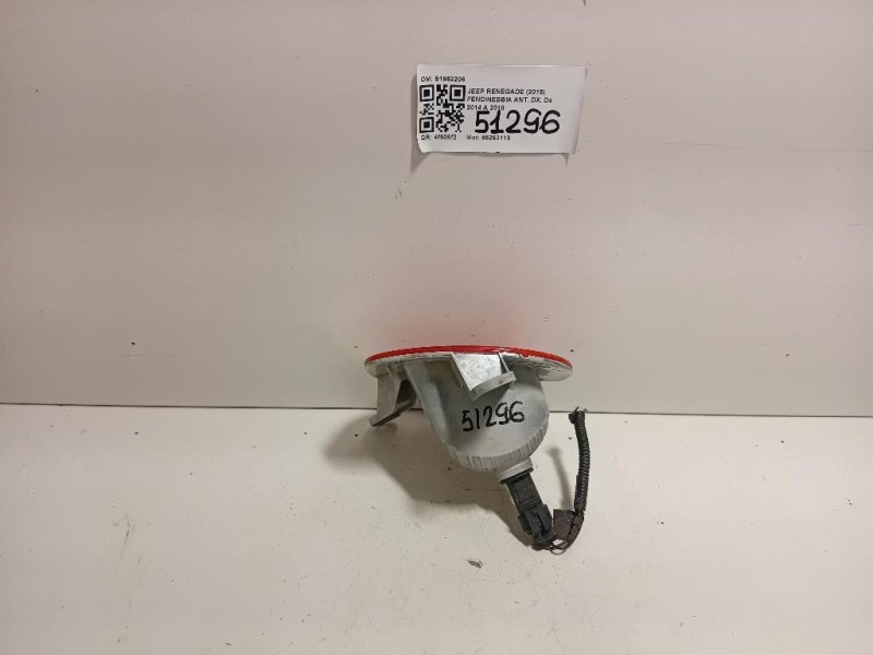 Fendinebbia ANT DX 51953206 Jeep Renegade 2015